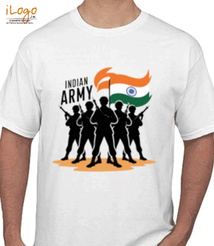 White Fumes indianarmy T-Shirt