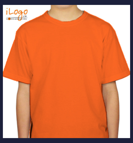 reunion reliance orange colour kids tshirts