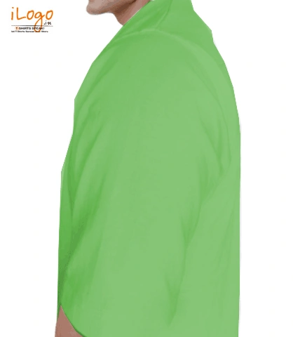 green-tshirt Left sleeve