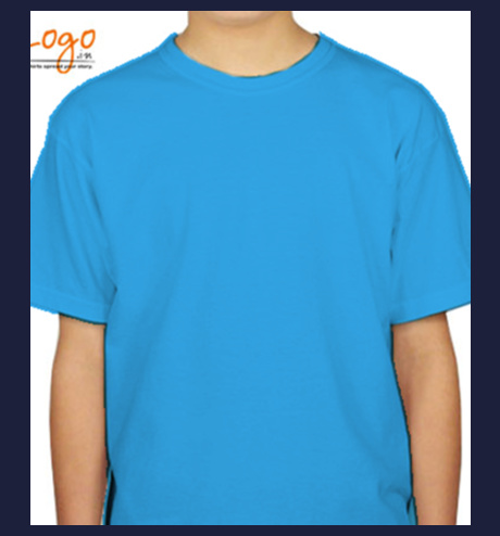 reunion reliance aqua blue colour kids tshirts