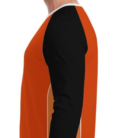 hiker-orange left sleeve of hiker in Australia