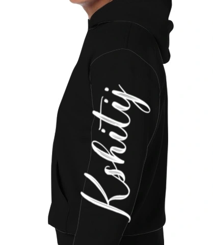 kshitijh left sleeve of harshlogo in US