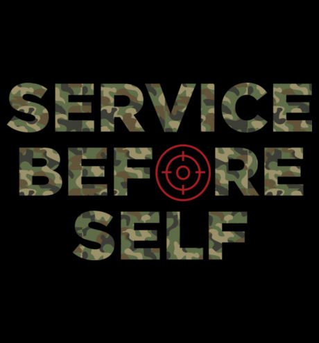 service before self