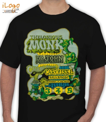 T shirt Monk-Poster T-Shirt