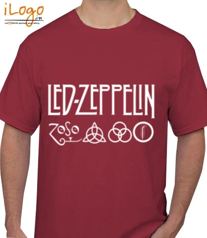 Tshirt ZOSO-MAROON T-Shirt