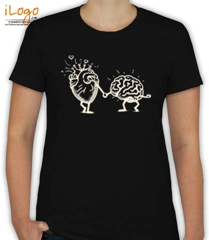 T SHIRT heart-brain T-Shirt