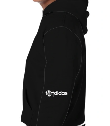 fortxxhoodies left sleeve of harshlogo in UK