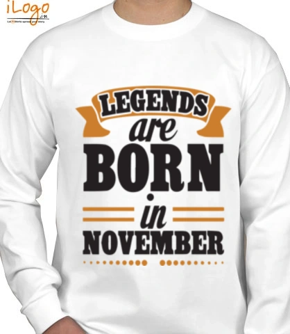 T SHIRTS LEGENDS-BORN- T-Shirt