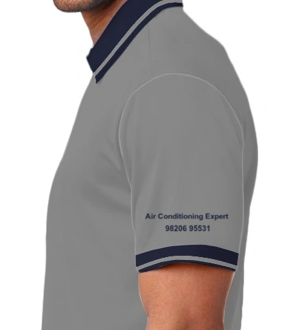 airconditionts left sleeve of harshlogo in UK