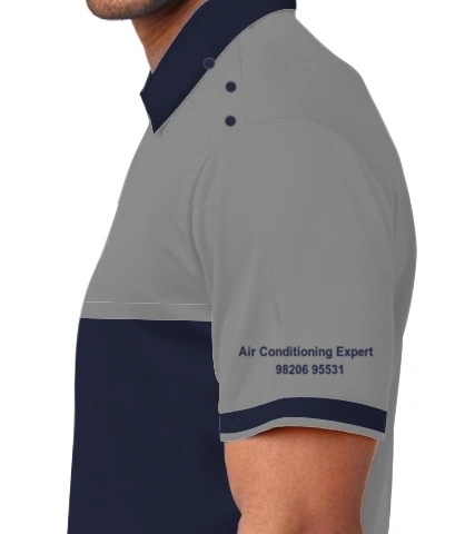 airconditionts left sleeve of harshlogo in UK