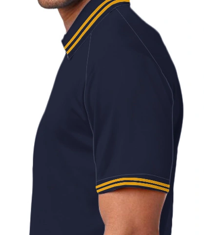 doubletipsnavy left sleeve of Navylogotailor in India