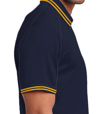 doubletipsnavy right sleeve of Navylogotailor in India