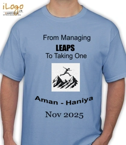T shirt Aman-Blue T-Shirt