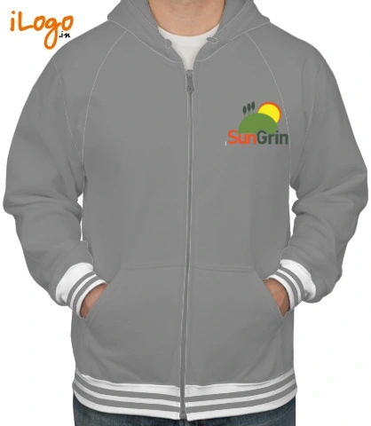 SHIRT zippergrey T-Shirt