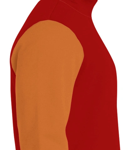 zipperredred right sleeve of orangered in Canada