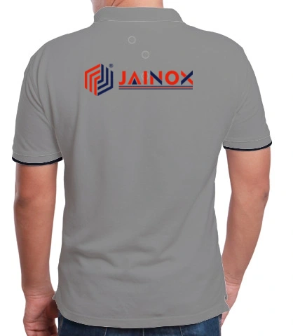 jainoxtmpts back of harshlogo in India