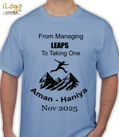 Tee Aman-Blue T-Shirt