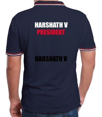 NSS-tshirt back of NSS tshirt in India