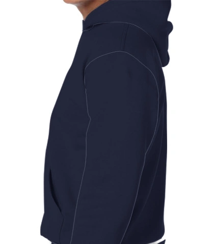 doubletippingq left sleeve of navybluelogo in India