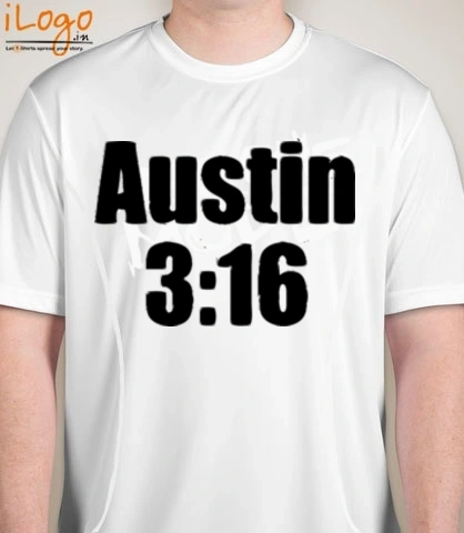 T SHIRT wHITE-AUSTIN T-Shirt
