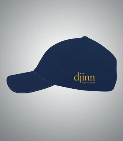 djinncap left sleeve of harshlogo in India