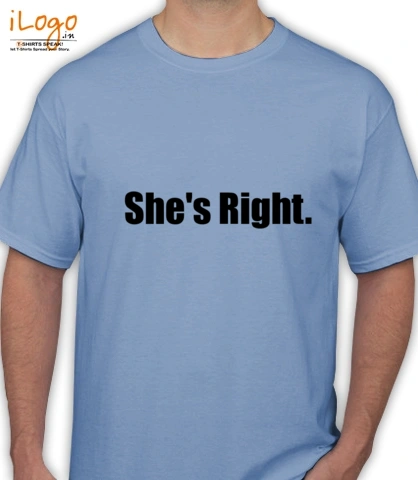 Tshirt Shes-Right T-Shirt