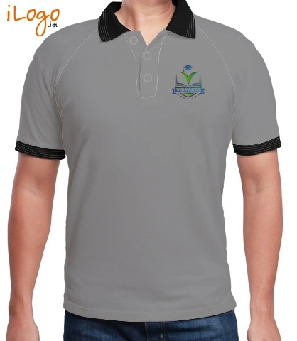 Tshirt POLO-GRAY-BLACK T-Shirt