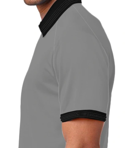 POLO-GRAY-BLACK left sleeve of VIDYARTH NEET ACADEMY in Australia