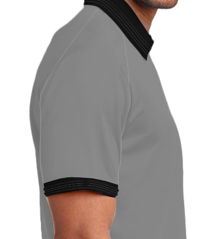 POLO-GRAY-BLACK right sleeve of VIDYARTH NEET ACADEMY in Australia