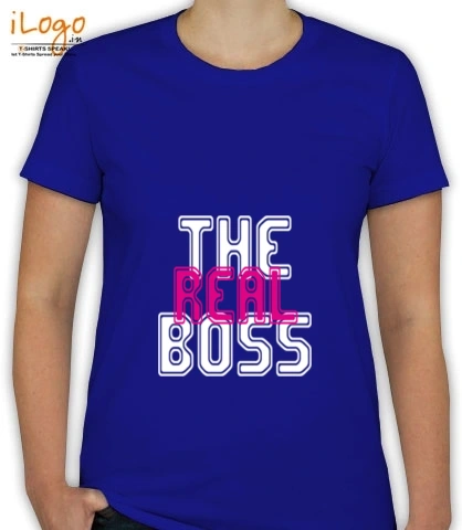 T shirts The-real-boss T-Shirt