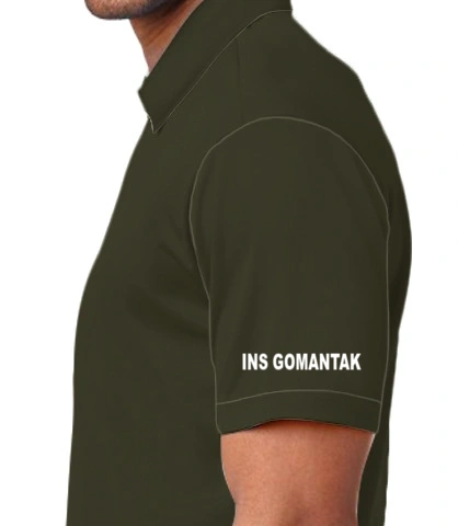 dfspts left sleeve of harshlogo in India