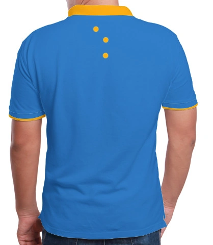 blueyellowpts back of harshlogo in India
