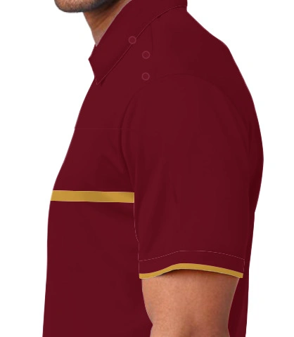 dssupts left sleeve of harshlogo in India