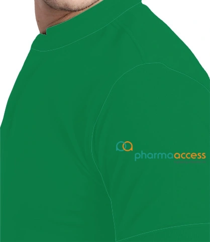 Teal left sleeve of Pharma access in Australia