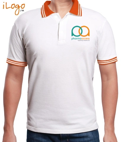 Tshirt white-orange T-Shirt