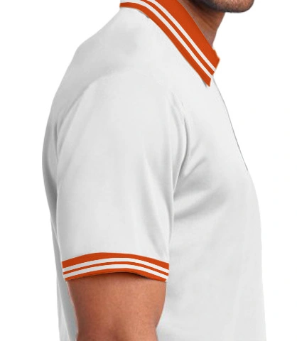 white-orange right sleeve of Pharma access in Australia