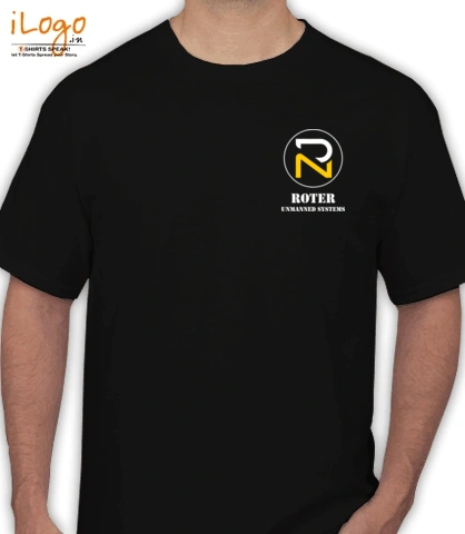 T shirt roter-black T-Shirt