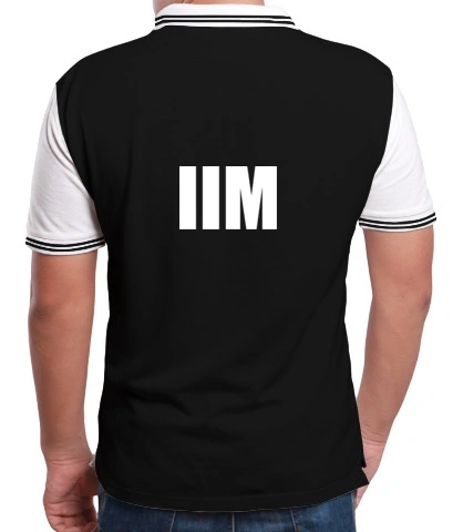 IIM-CALCUTTA back of polo dble  in India