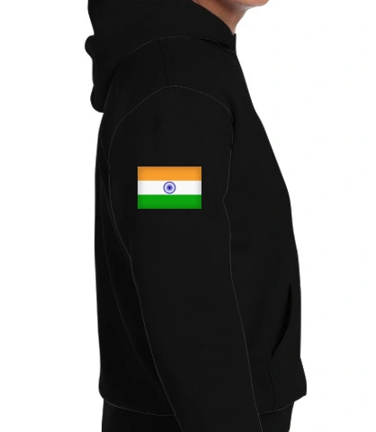 roter-hoodie right sleeve of xfbgvfbvf in India