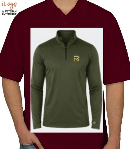 T shirt quater-zip T-Shirt