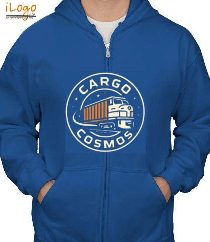 TEE Hoddie-blue T-Shirt