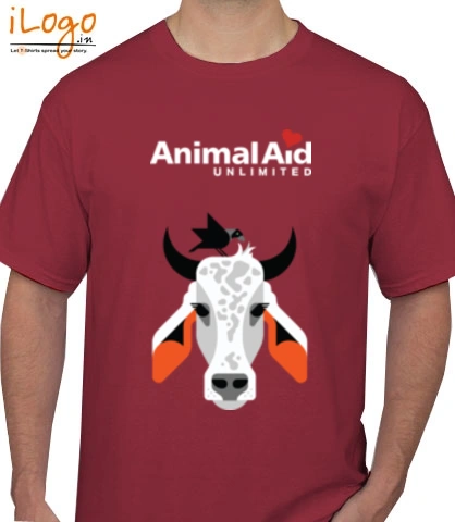 TEE CowMaroon T-Shirt