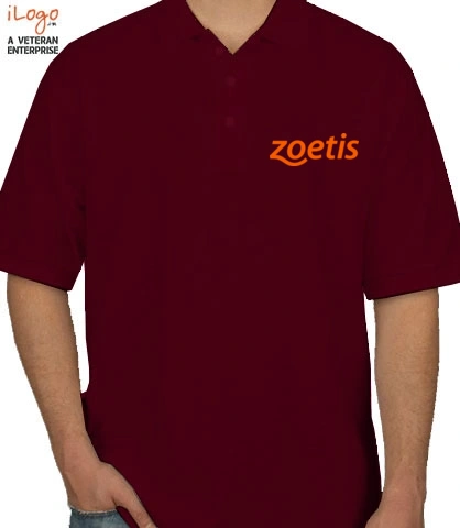 TEE zoetisMaroon T-Shirt