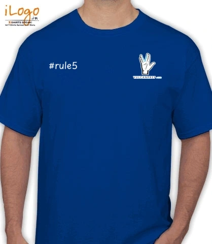 Shirt royalblue T-Shirt
