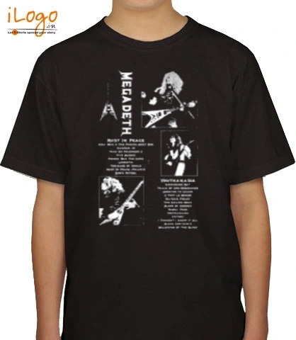 T shirt megadeth- T-Shirt