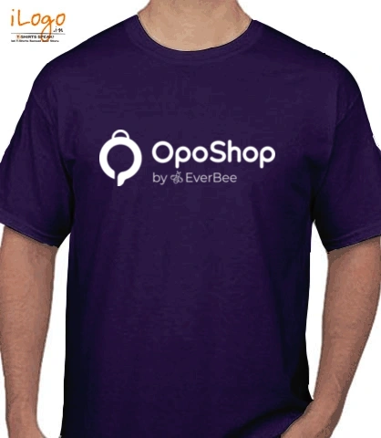 T Shirt Oposhop-purple T-Shirt