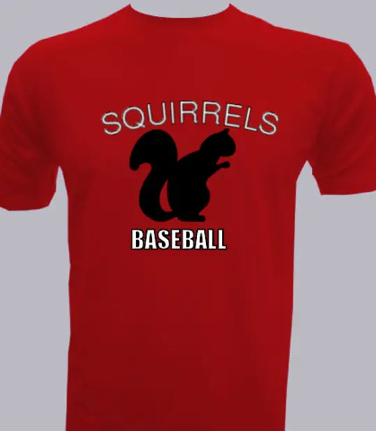Red cartoon squirrelball T-Shirt