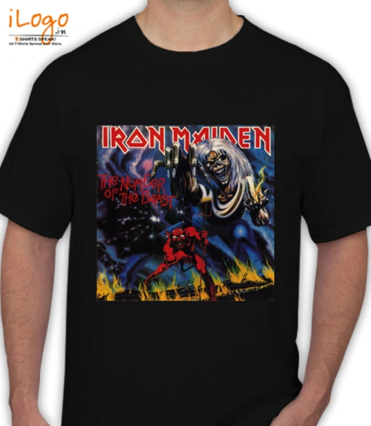 Iron-Maiden - Men's T-Shirt