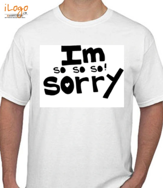 sorry - Men's T-Shirt