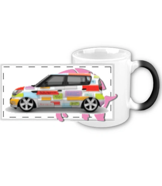 car - Magic Mug